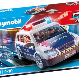 Playmobil Coche policia con luces y sonido