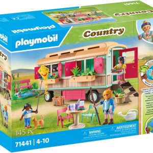 Playmobil Cafe Tren con Huerto